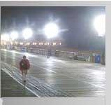 Ocean City boardwalk at night